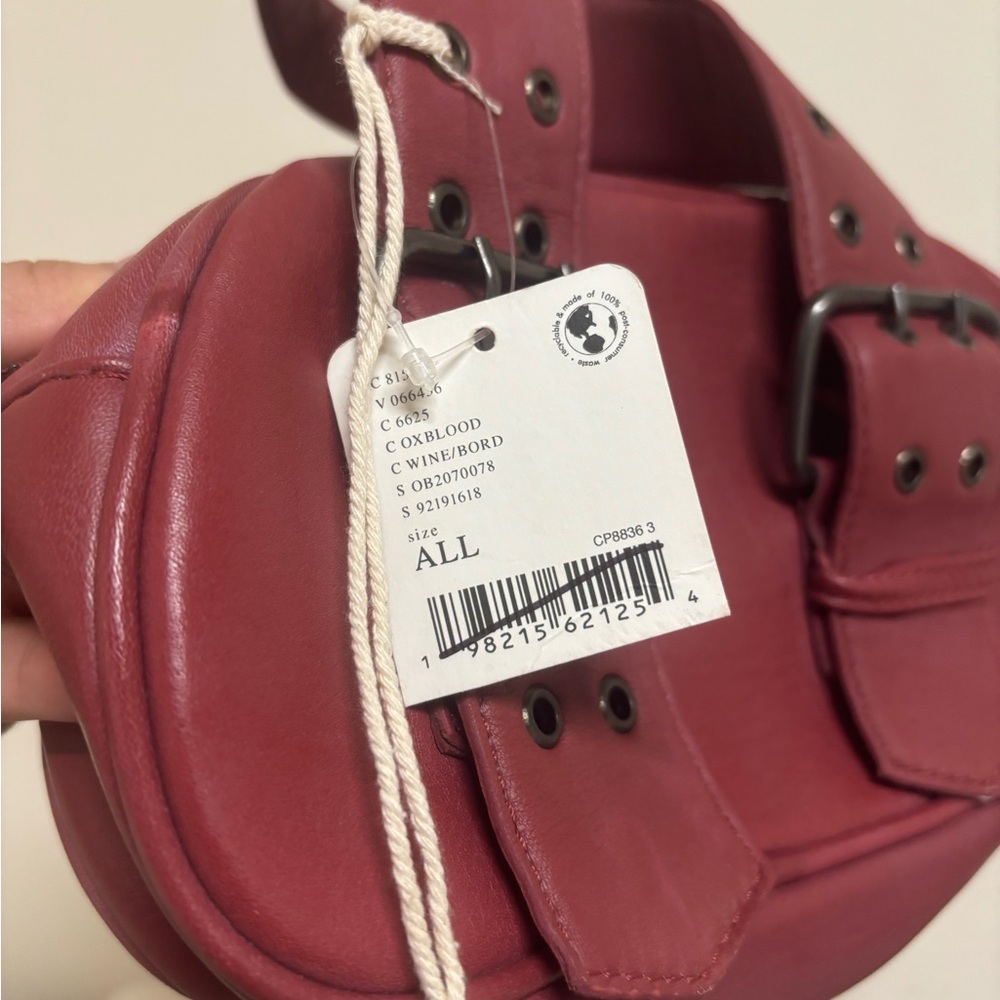 Free People Red Shoulder Bag